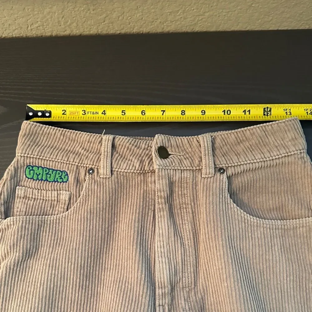 Empyre Tori Tan Corduroy Straight Leg Pants Size 0 - Picture 4 of 8